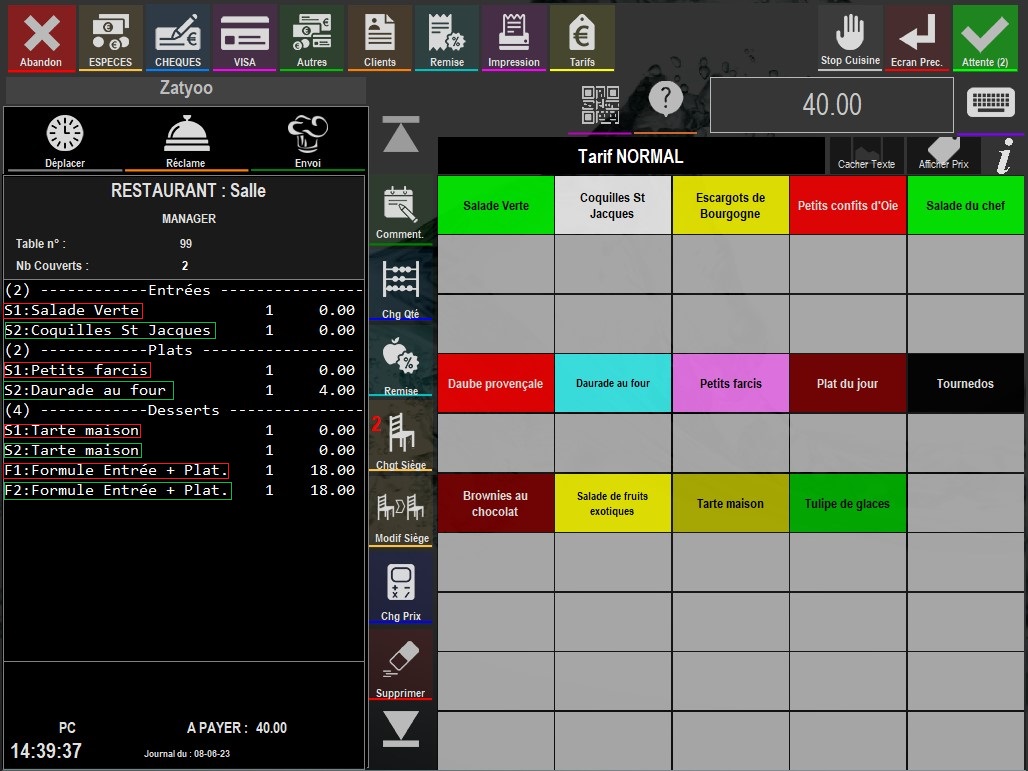 Etape 6 formule automatique zatyoo