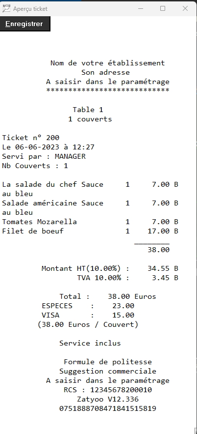 Exemple de ticket final