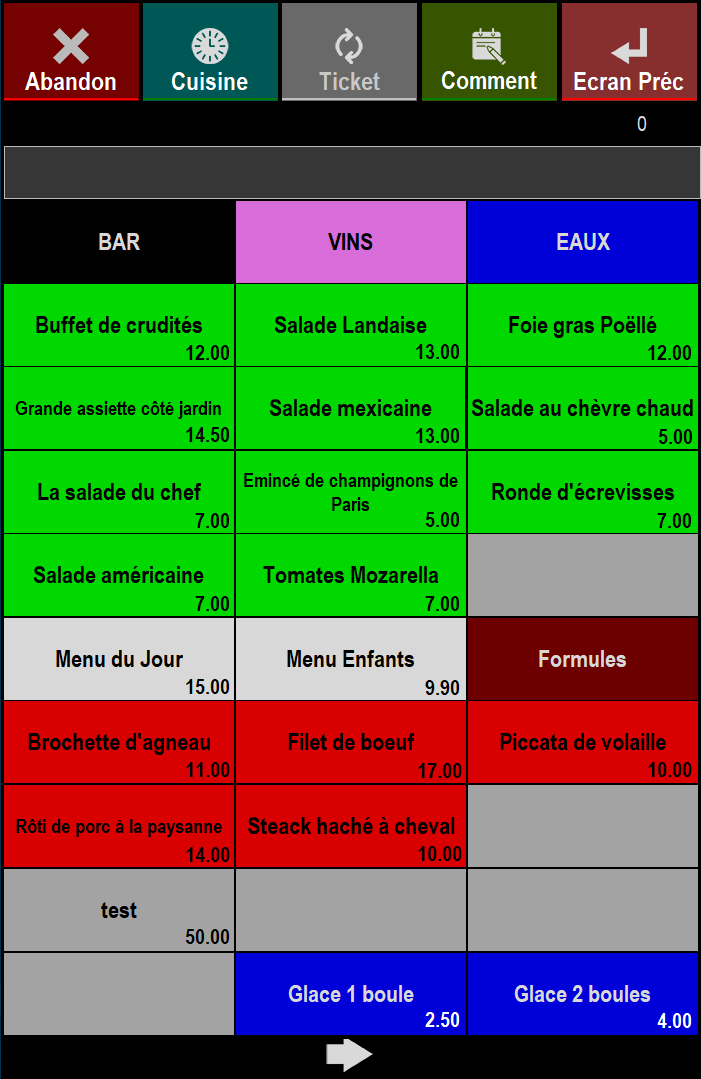 Saisie des produits Zatyoo Mobilité